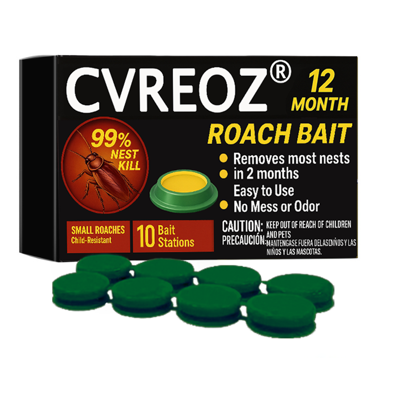 Cvreoz® QuikCatch Killer RoachAce Bait Station