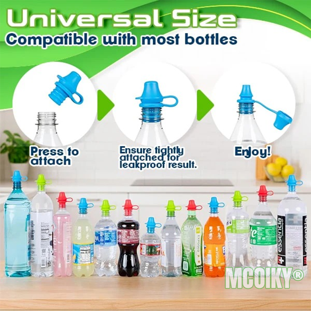 MCOIKY® Sip-Well Baby Silicone Bottle Top Spout (3PCS)