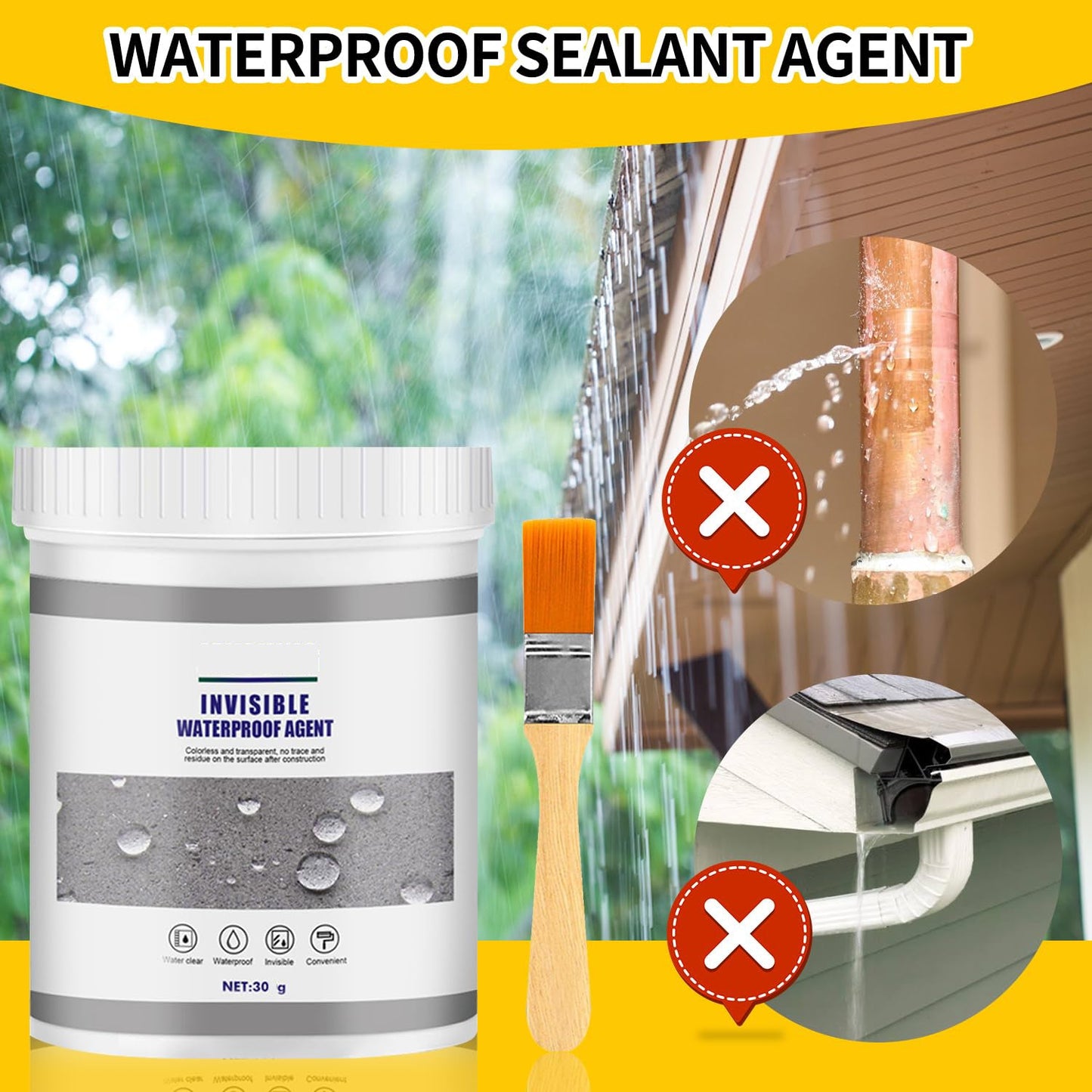 Dobshow®Transparent Waterproof Anti Leakage Agent - Long-Lasting Results