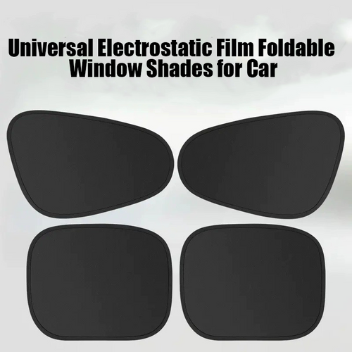 2025 UPGRADED Electrostatic Film Foldable Window Shades for Car