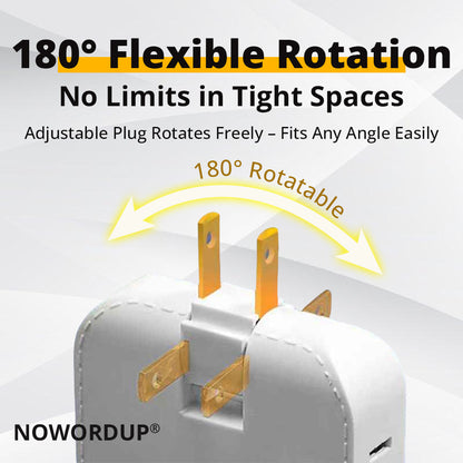 NOWORDUP® Rotatable Socket Converter